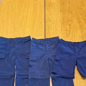 Set of 3 Cub Scout uniform pants & shorts
